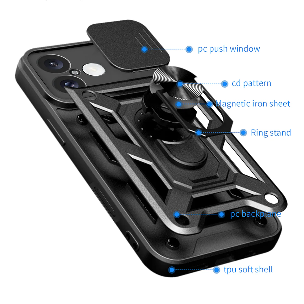 Case for Apple iPhone 16, Techsuit, CamShield, Green - Image 2