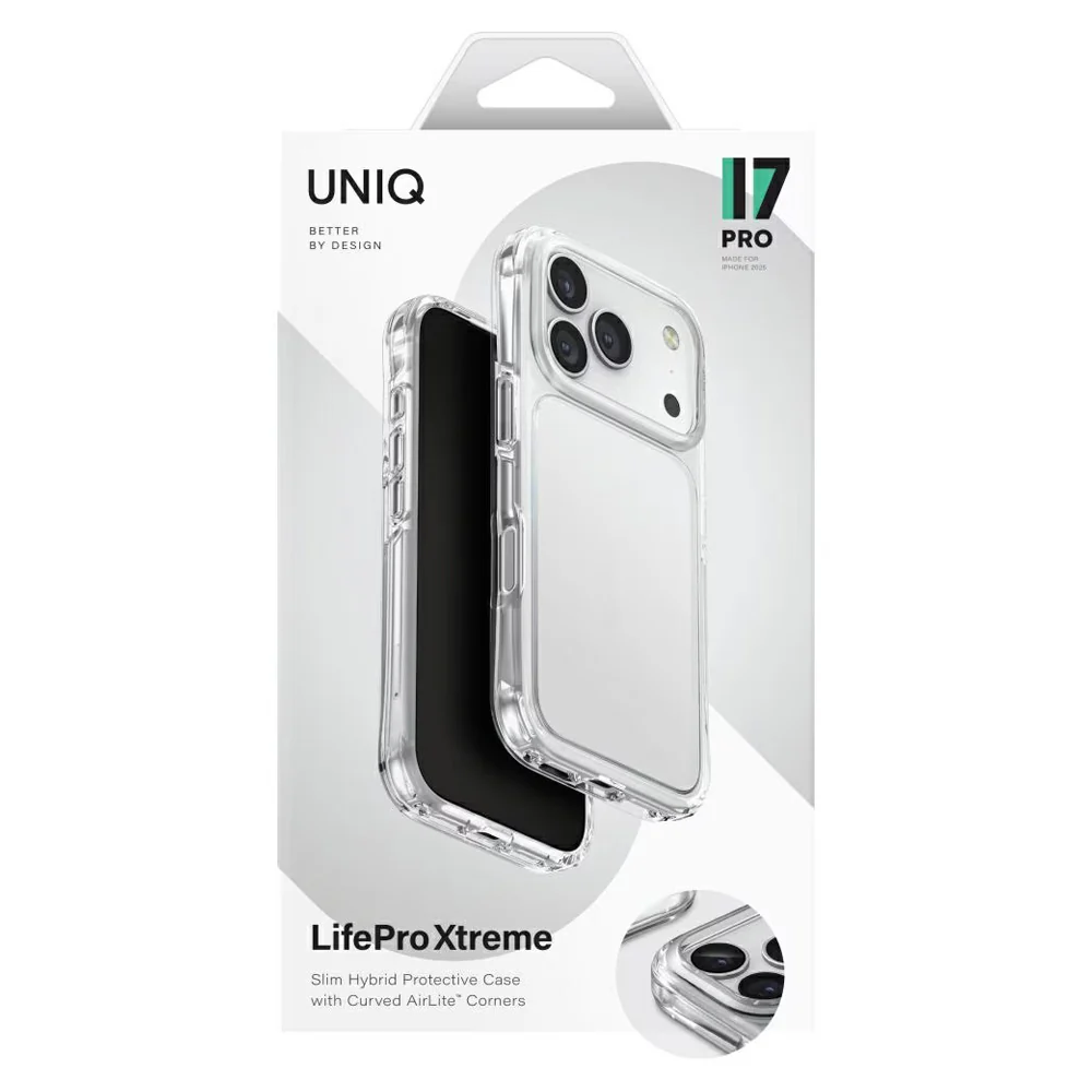 Case for Apple iPhone 17 Pro Max, UNIQ, LifePro Xtreme, Transparent - Image 6