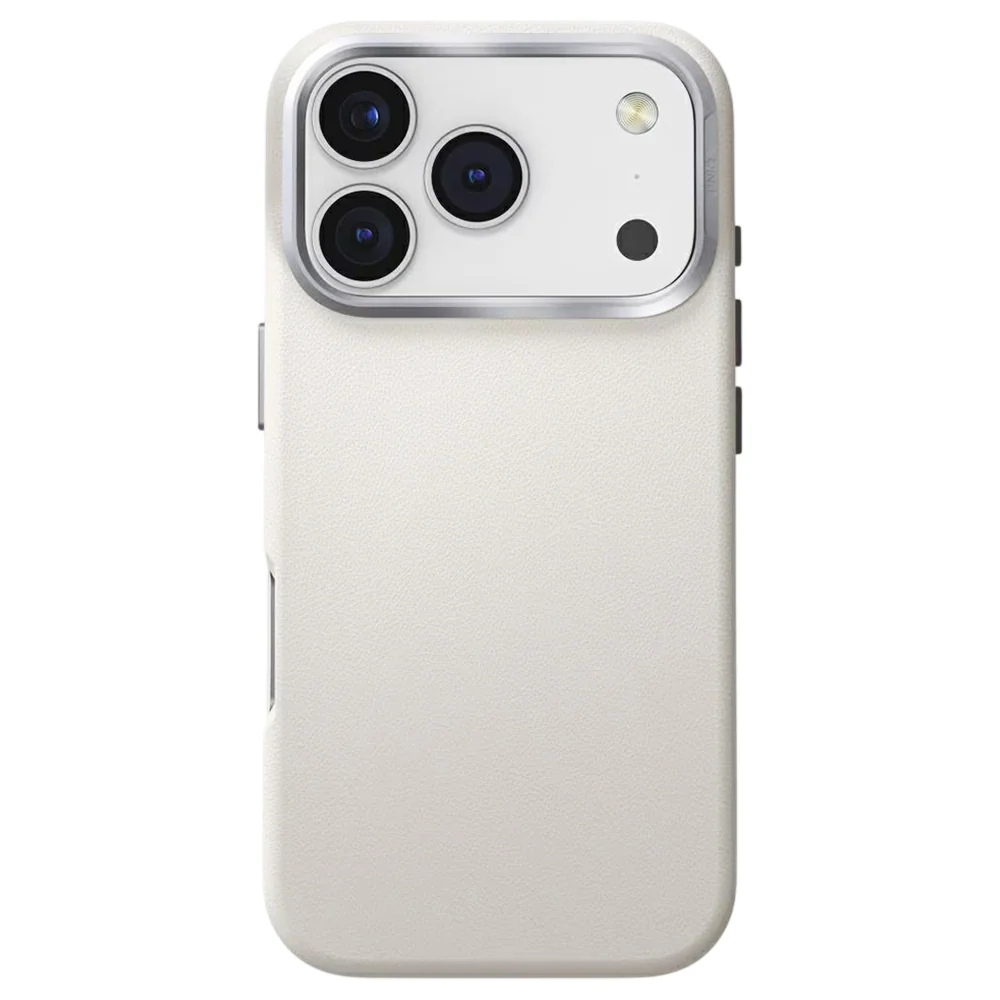 Case for Apple iPhone 17 Pro Max, UNIQ, Lyden Leatherette, Grey - Image 2