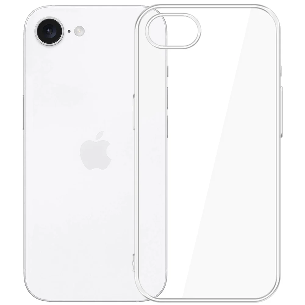 Case for Apple iPhone 17e / 16e, 3MK, Clear, Transparent - Image 2