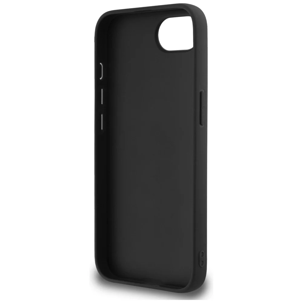 Case for Apple iPhone 17e / 16e, Guess, Fixed Glitter Big 4G, Black - Image 6