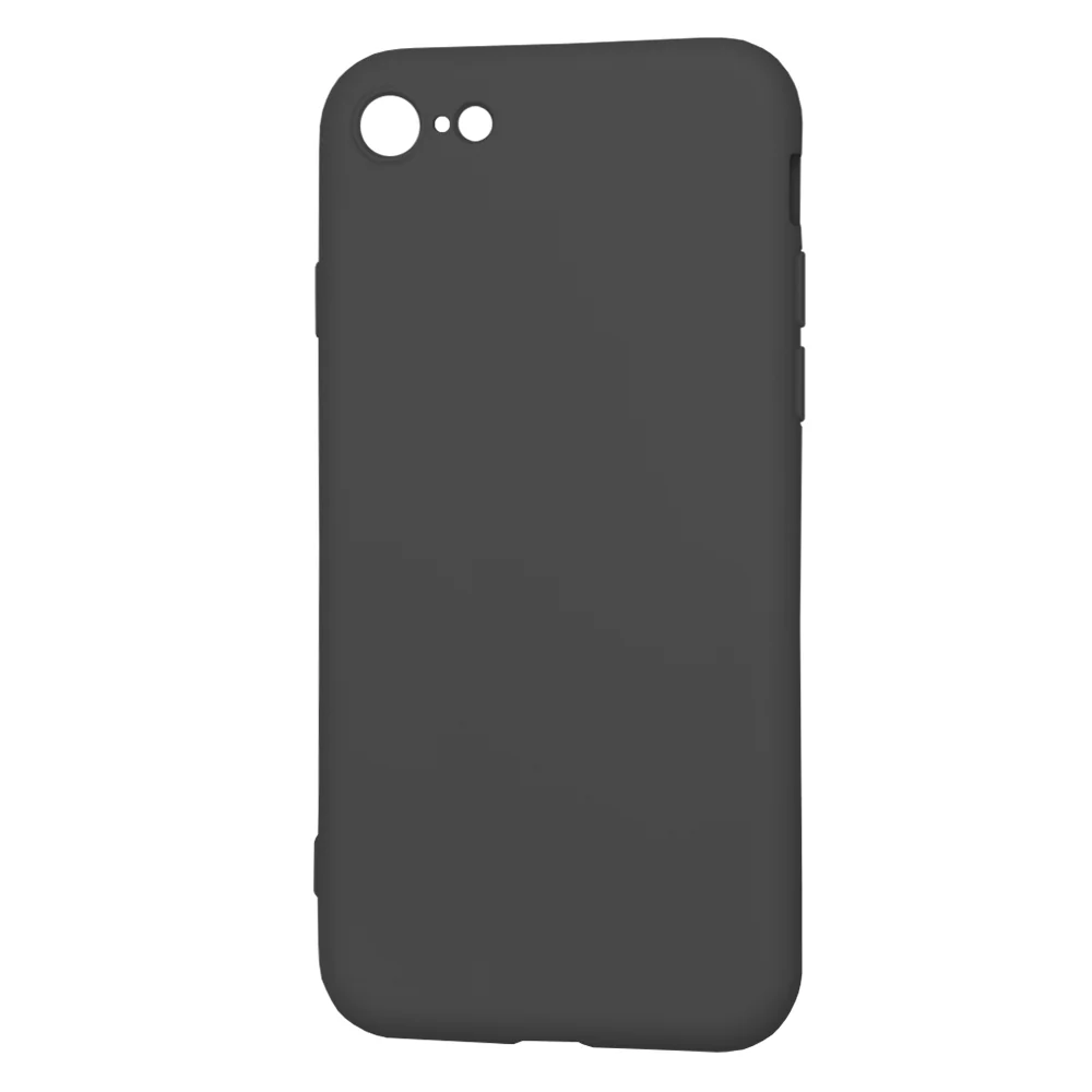 Case for Apple iPhone SE (2022) / SE (2020) / 8 / 7, Techsuit, SoftFlex, Black - Image 4