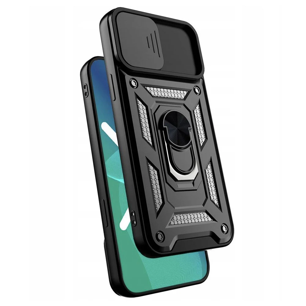 Case for Apple iPhone XS Max, Techsuit, CamShield, Black - Image 2
