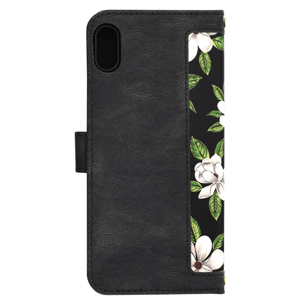Case for Apple iPhone XS Max, Techsuit, FlipCraft, Black - Image 3