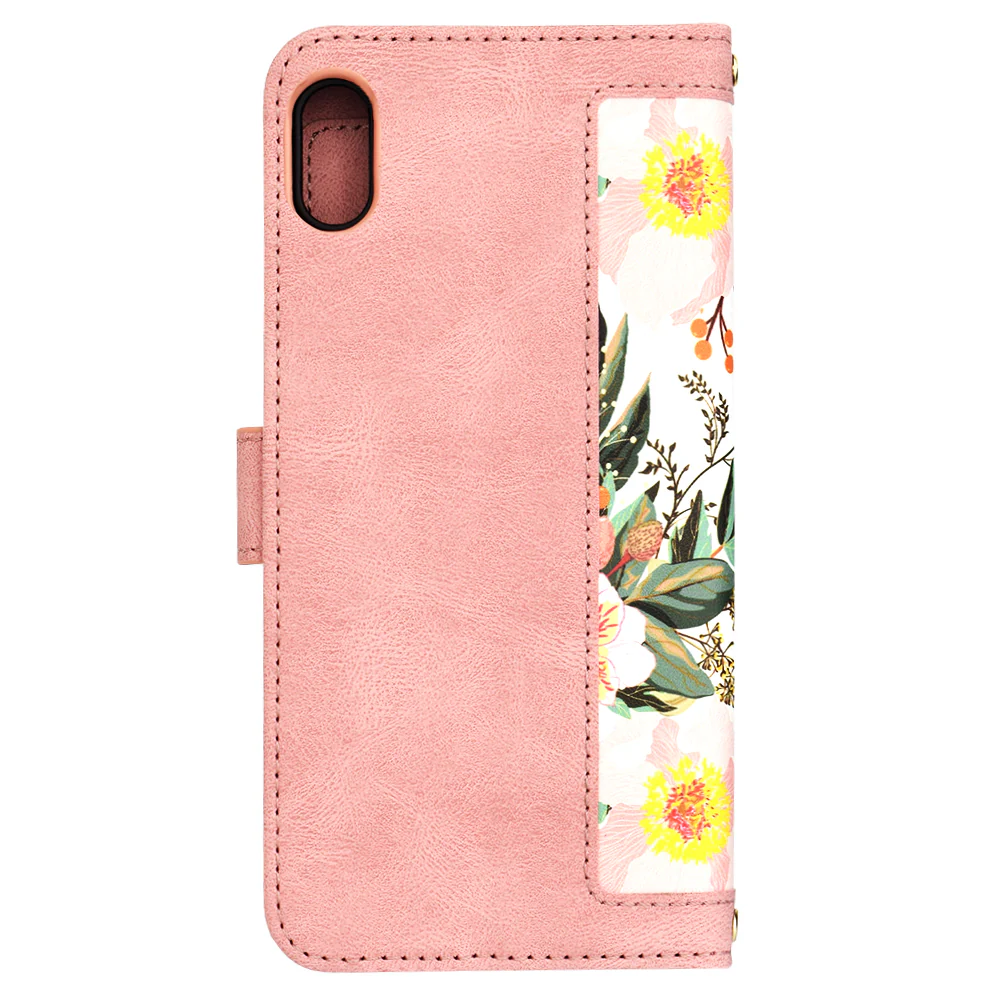 Case for Apple iPhone XS Max, Techsuit, FlipCraft, Pink - Image 3
