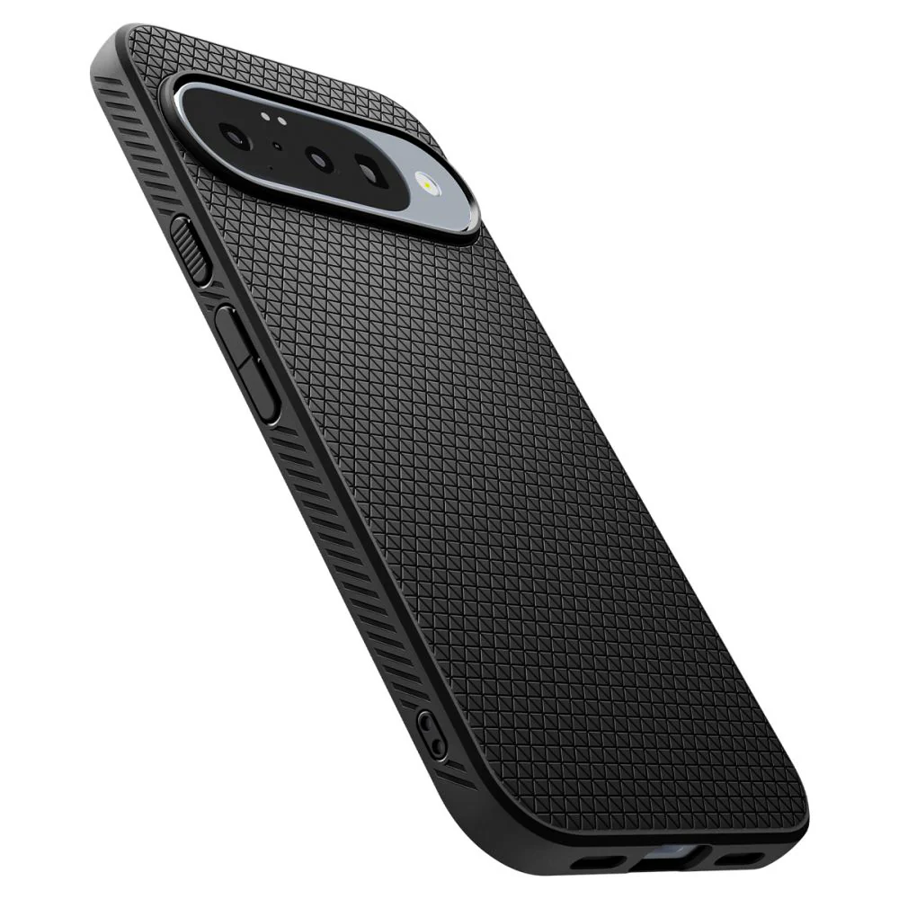 Case for Google Pixel 10 Pro / 10, Spigen, Liquid Air, Matte Black ACS09714 - Image 7