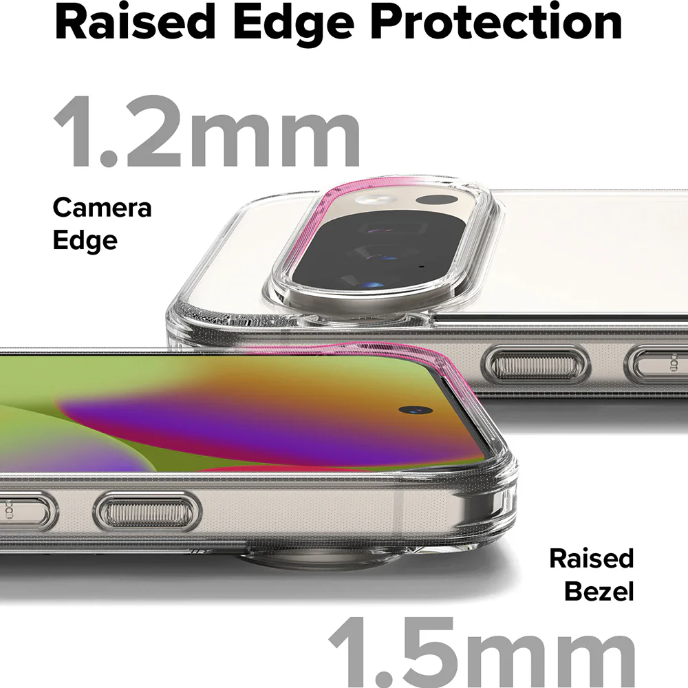 Case for Google Pixel 10 Pro XL, Ringke, Fusion, Transparent - Image 3