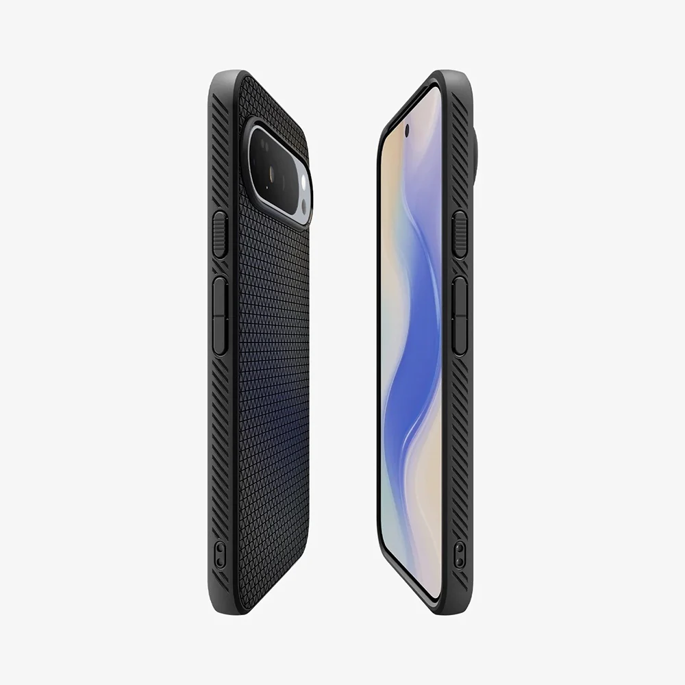 Case for Google Pixel 10 Pro XL, Spigen, Liquid Air, Matte Black ACS09737 - Image 5