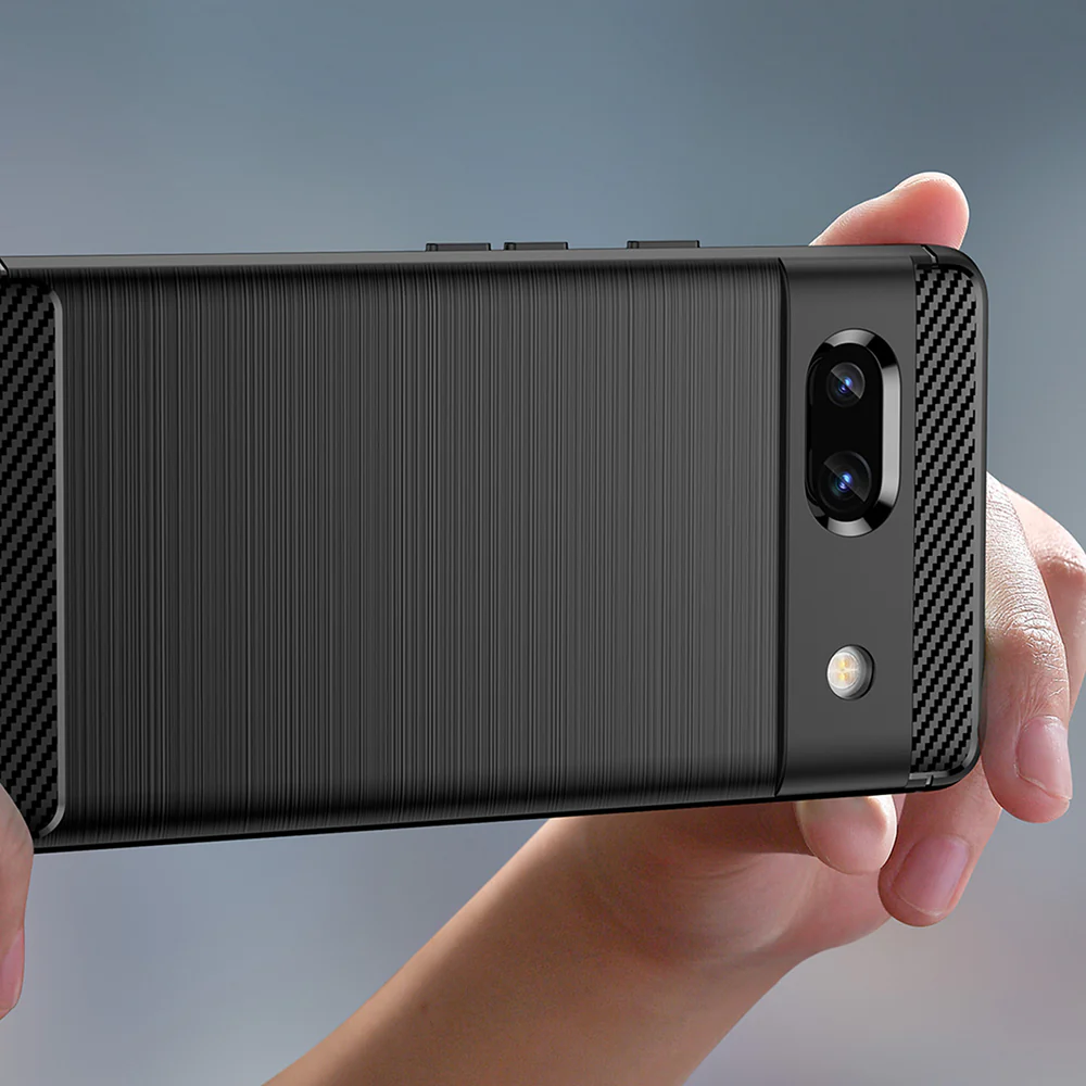 Case for Google Pixel 7a, Techsuit, Carbon, Black - Image 4