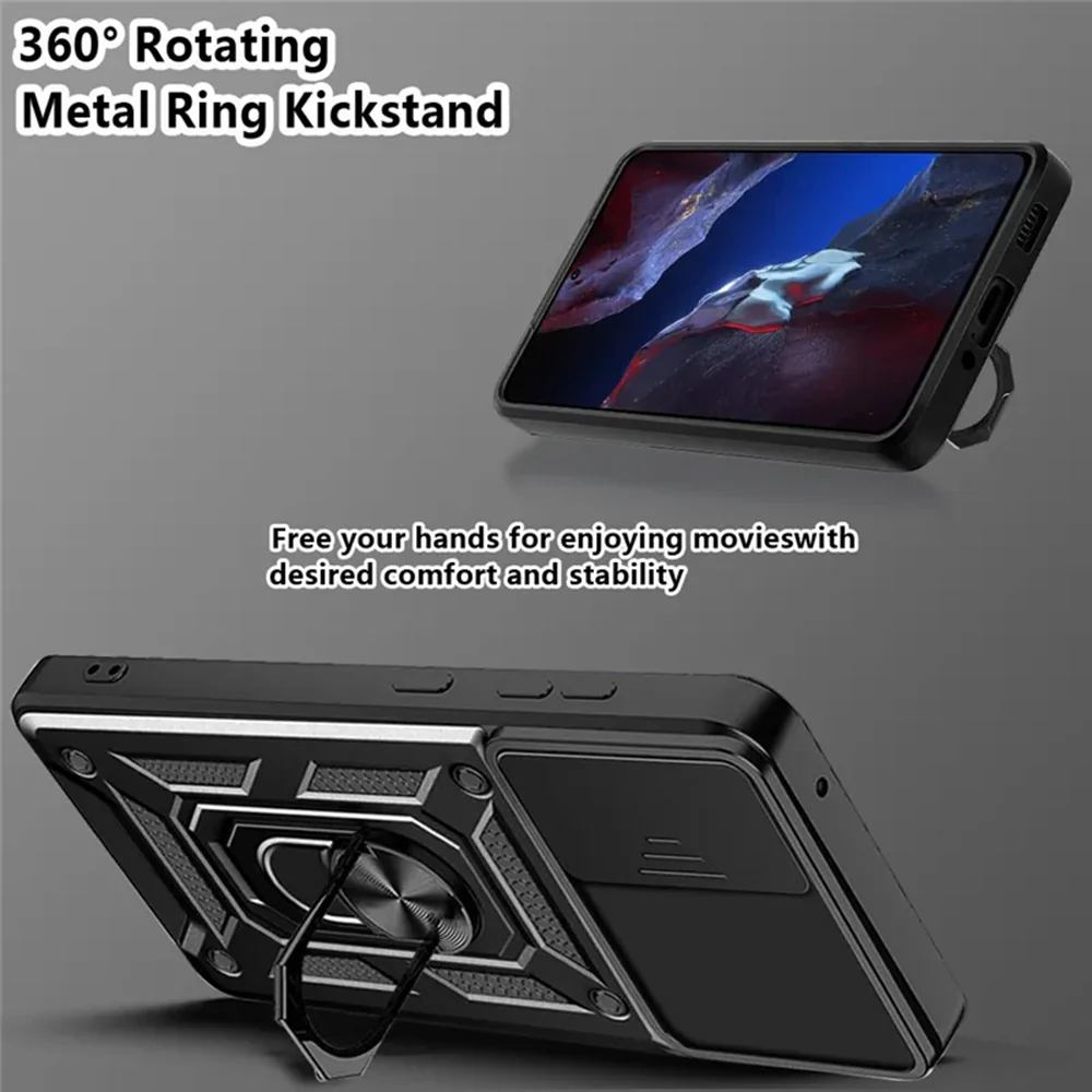Case for Google Pixel 8, Techsuit, CamShield, Black - Image 5