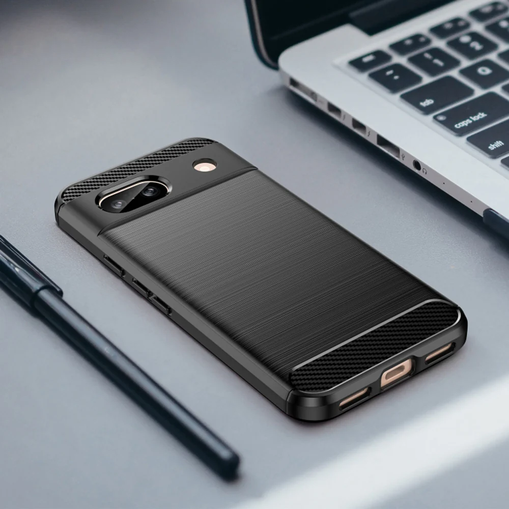 Case for Google Pixel 8a, Techsuit, Carbon, Black - Image 4