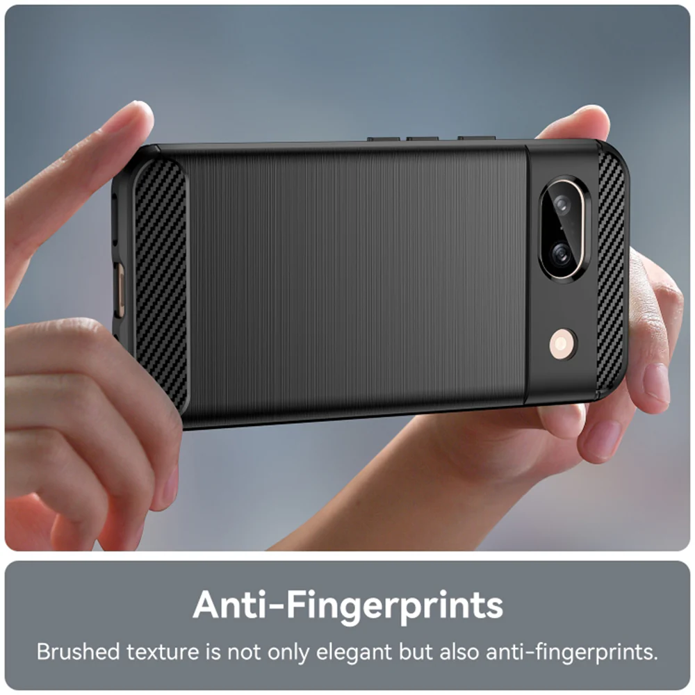 Case for Google Pixel 8a, Techsuit, Carbon, Black - Image 5
