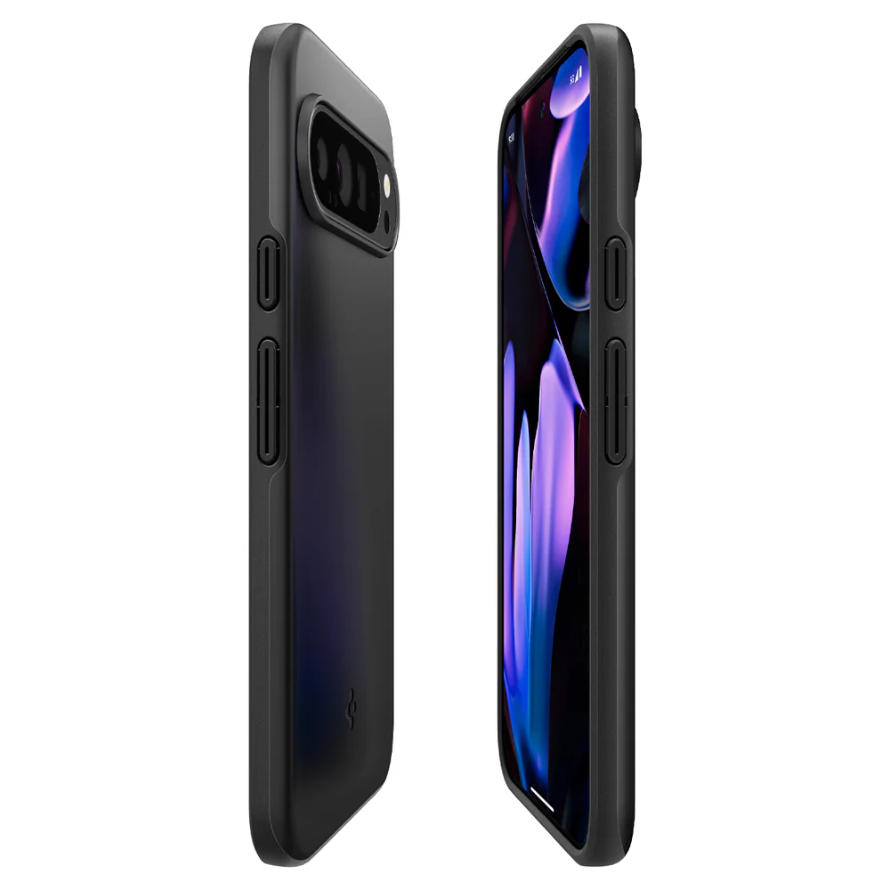 Case for Google Pixel 9 Pro XL, Spigen, Thin Fit, Black ACS07731 - Image 8