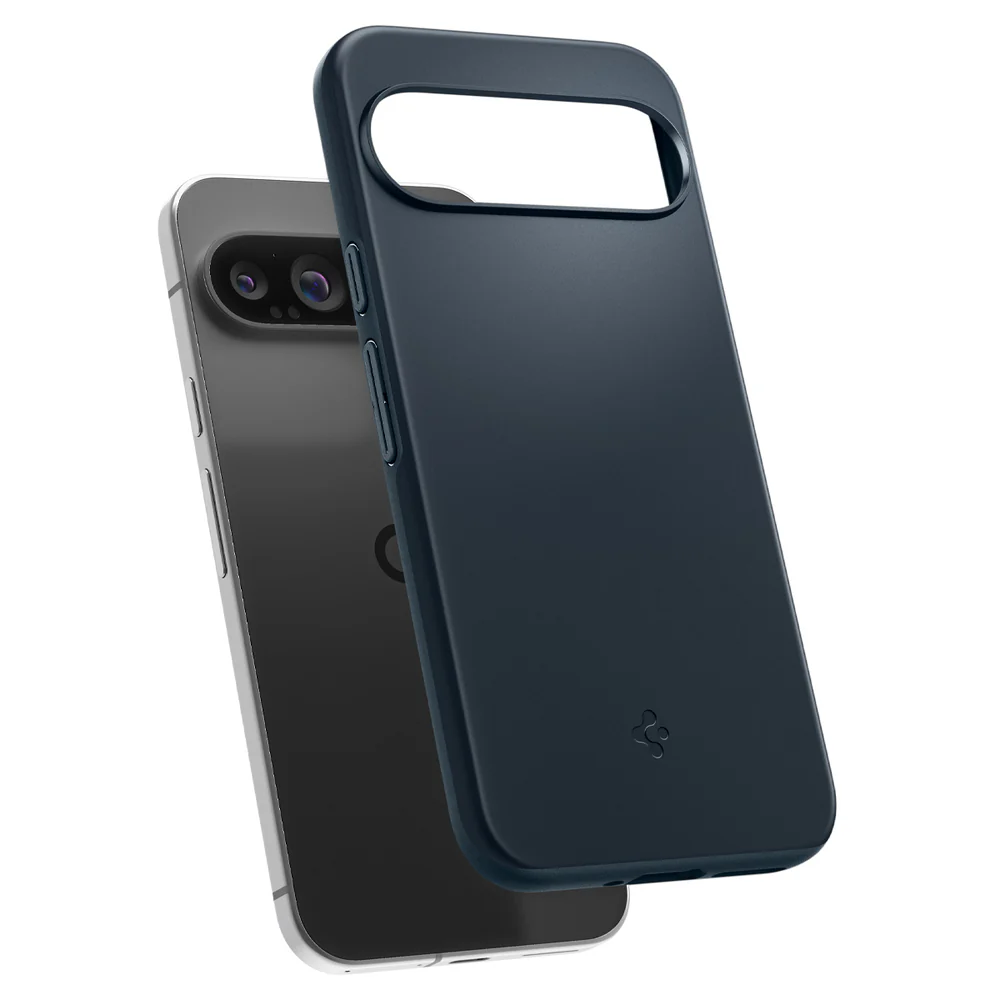 Case for Google Pixel 9 Pro XL, Spigen, Thin Fit, Navy ACS07732 - Image 3