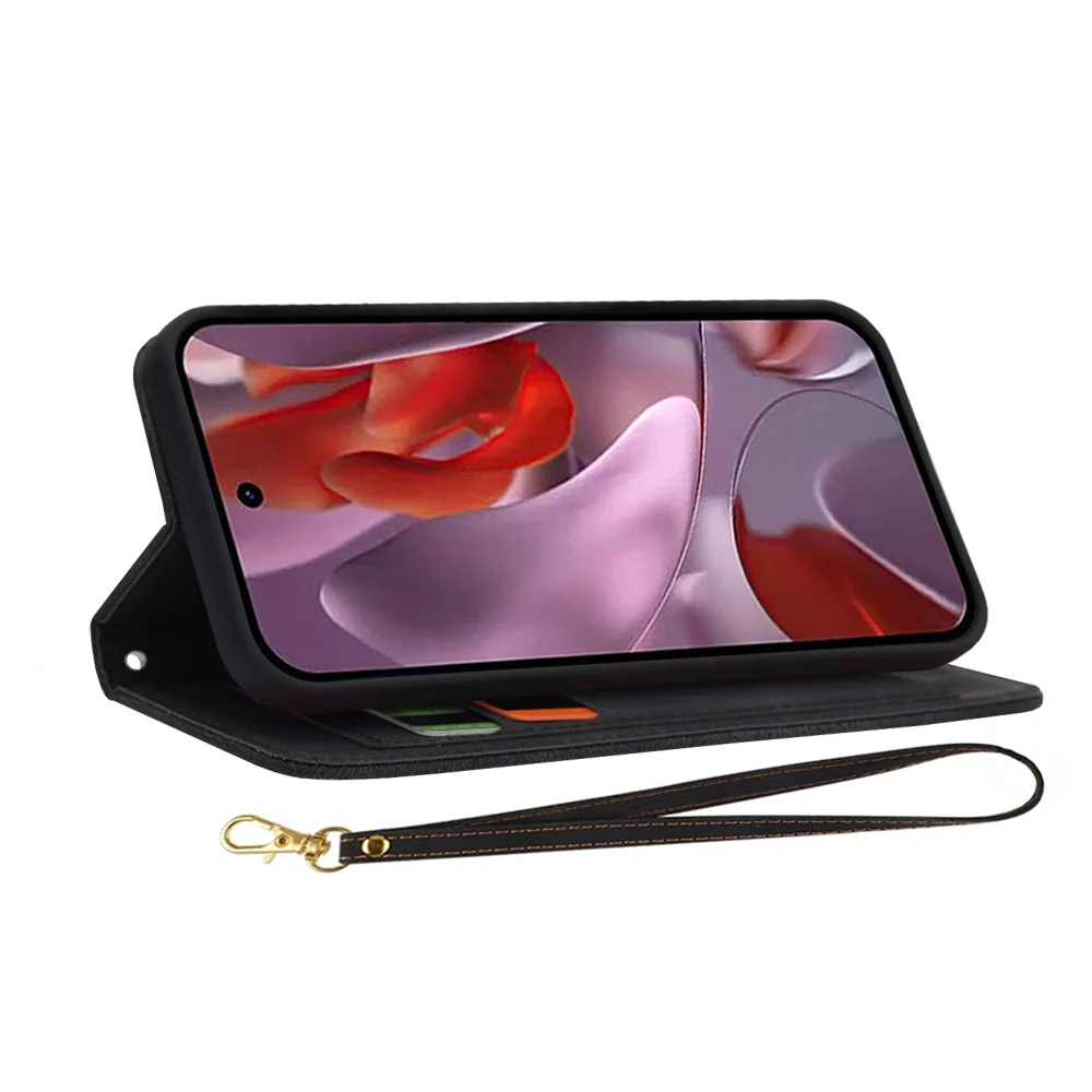Case for Google Pixel 9a, Techsuit, FlipCraft, Black - Image 5