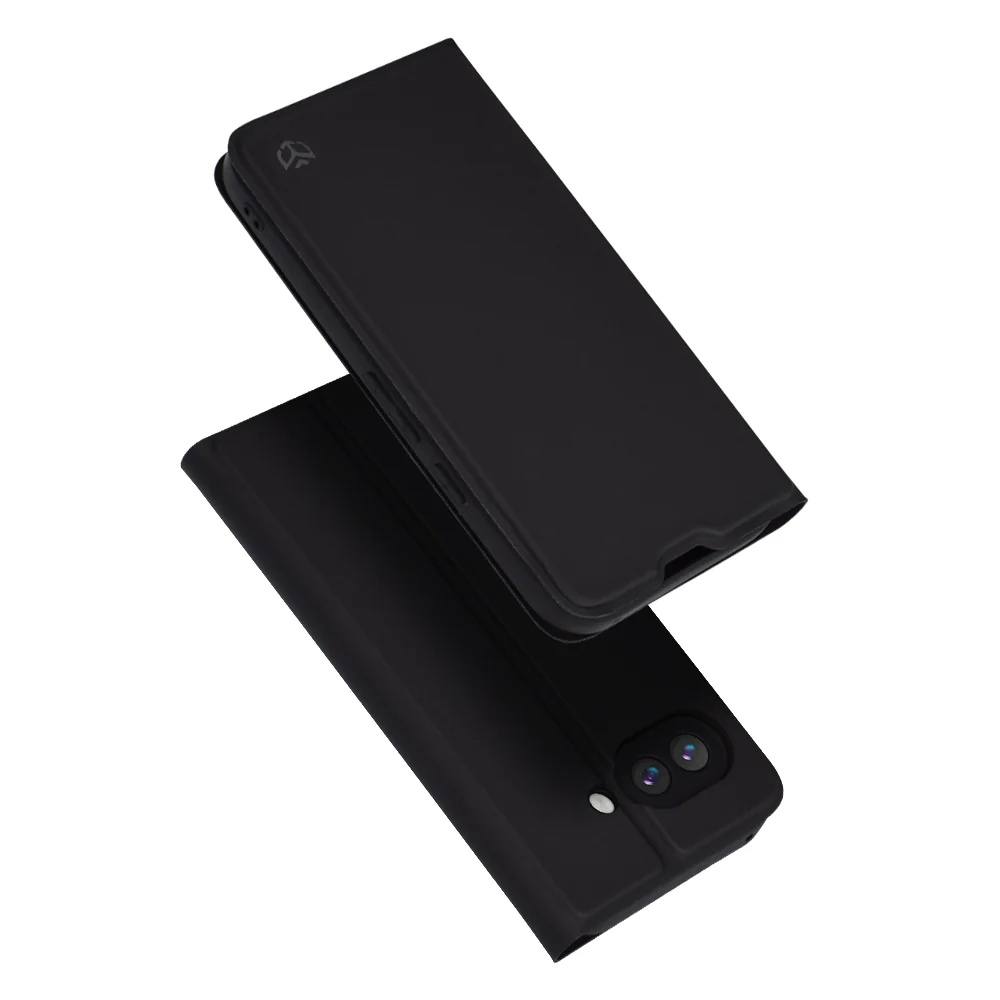 Case for Google Pixel 9a, Techsuit, Magskin Book, Black