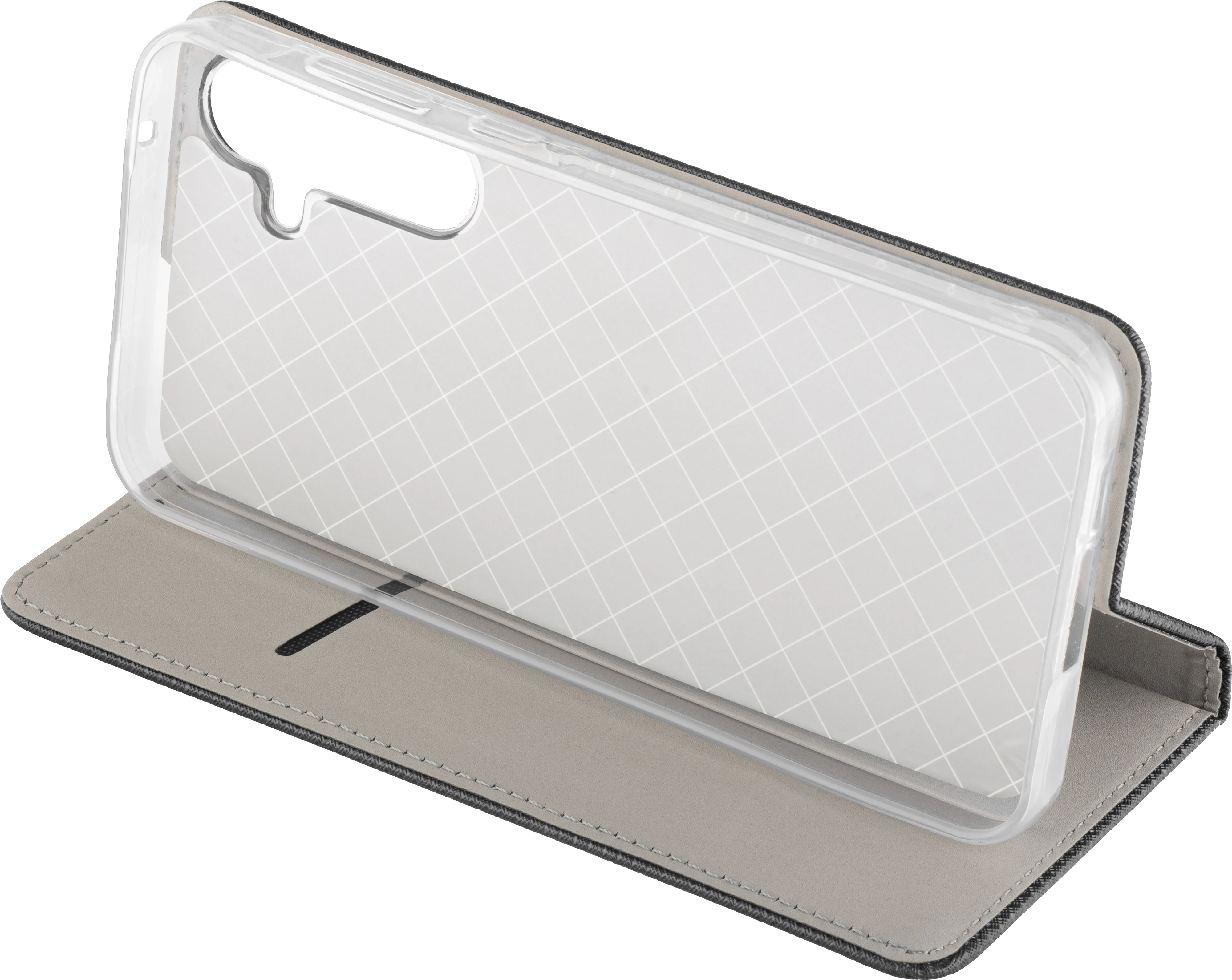 Case for Honor 200 Pro, OEM, Smart Magnet, Black - Image 4