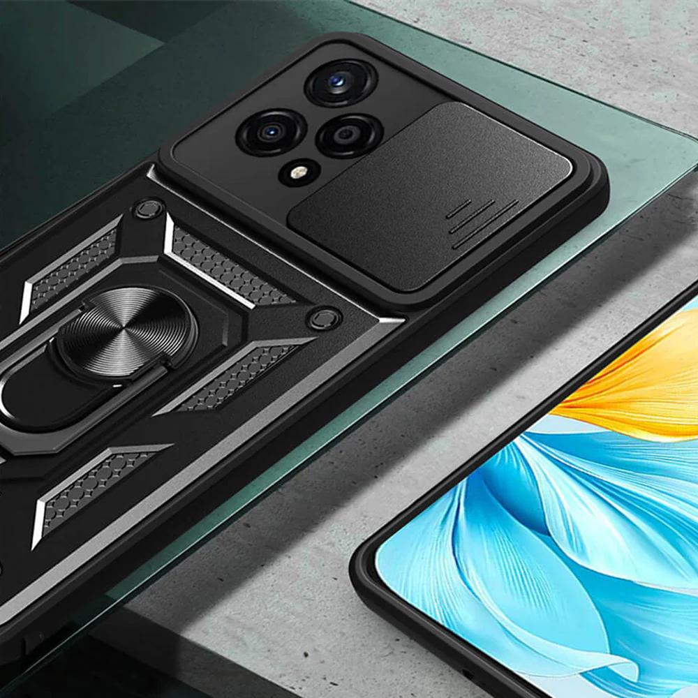 Case for Honor 200 Pro, Techsuit, CamShield, Black - Image 2