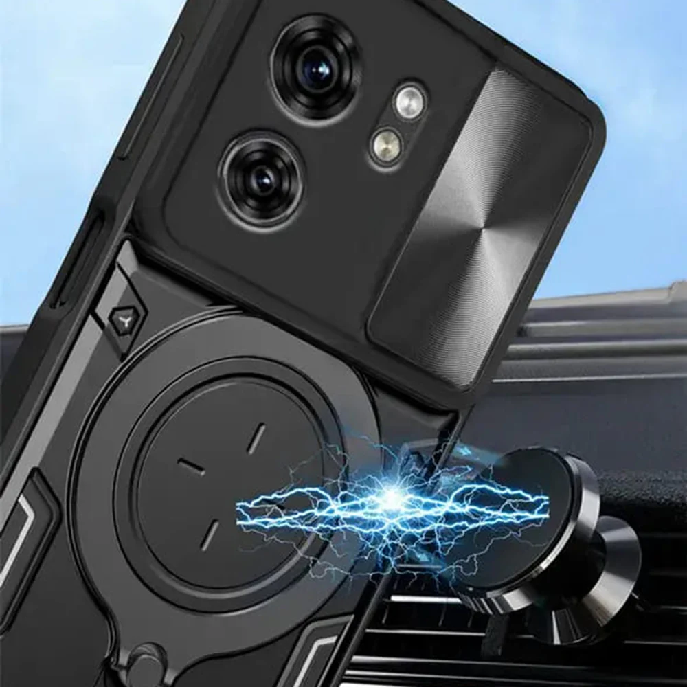 Case for Honor 400 Lite, Techsuit, CamGuard Pro, Red - Image 4