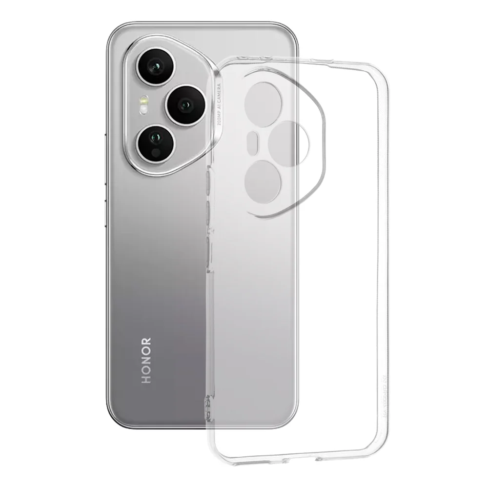 Case for Honor 400 Pro, Techsuit, Clear, Transparent