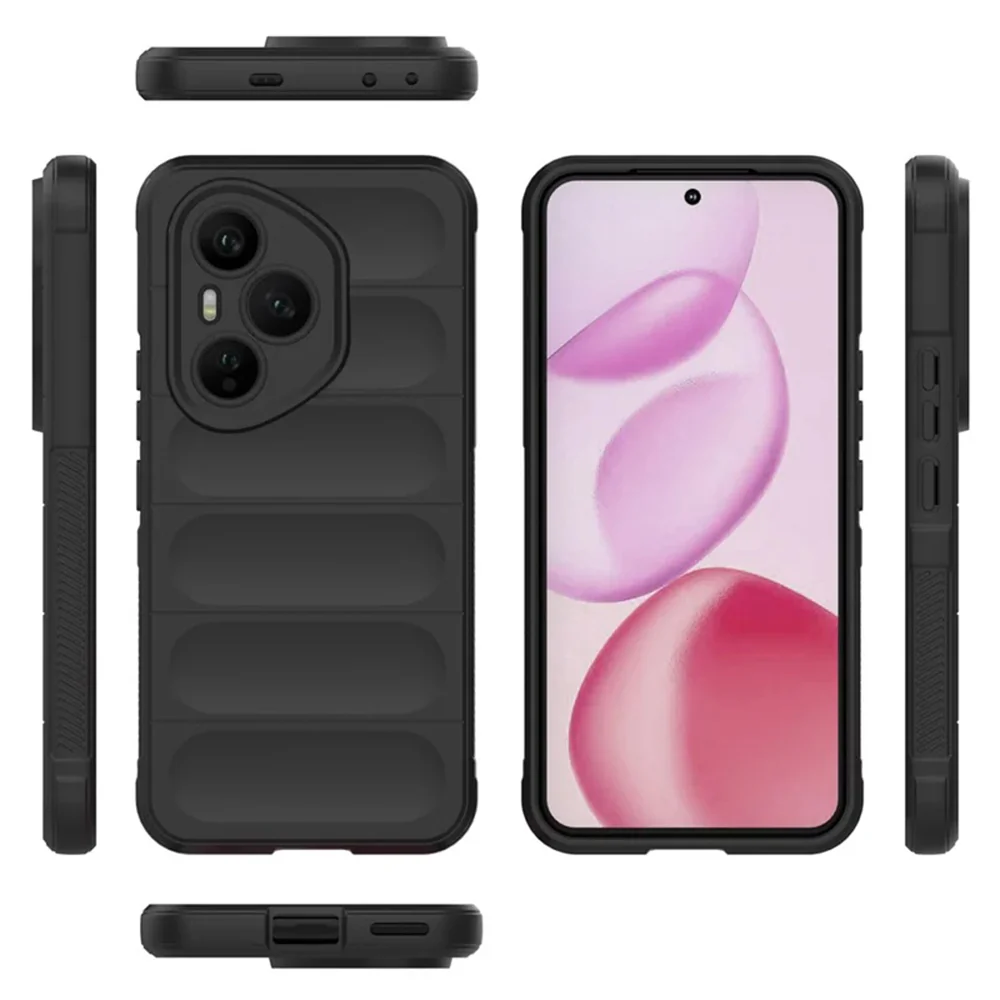 Case for Honor 400 Pro, Techsuit, Magic Shield, Black - Image 2