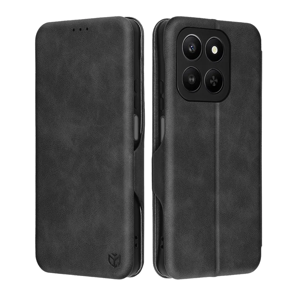Case for Honor 400 Smart 4G / X7d 4G / 400 Smart 5G, Techsuit, Safe Wallet Plus, Black