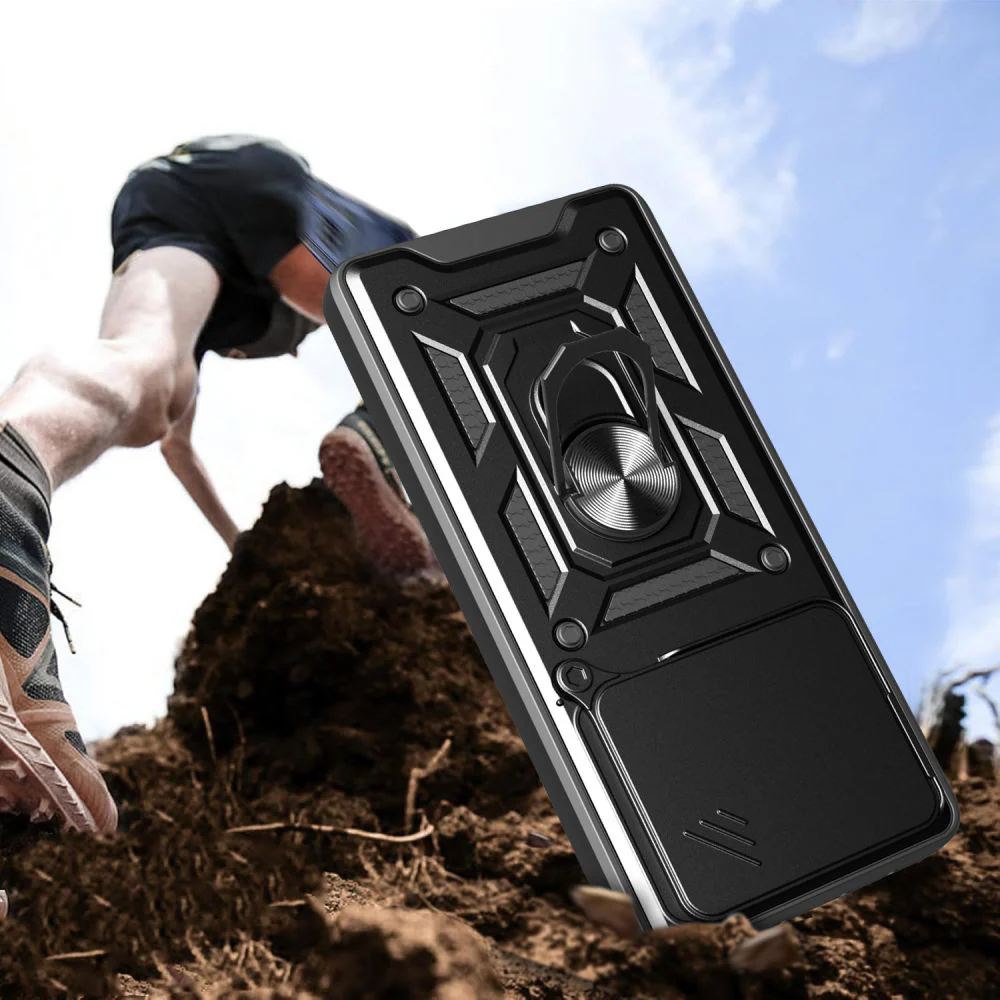 Case for Honor 400, Techsuit, CamShield, Black - Image 2