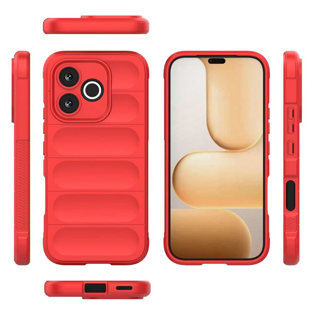 Case for Honor 600 Lite, Techsuit, Magic Shield, Red - Image 2