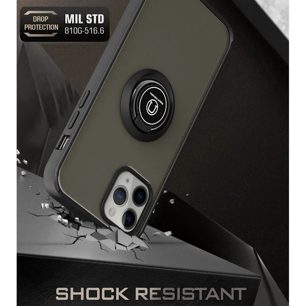 Case for Honor 600 Pro / 600, Techsuit, Glinth, Black - Image 6