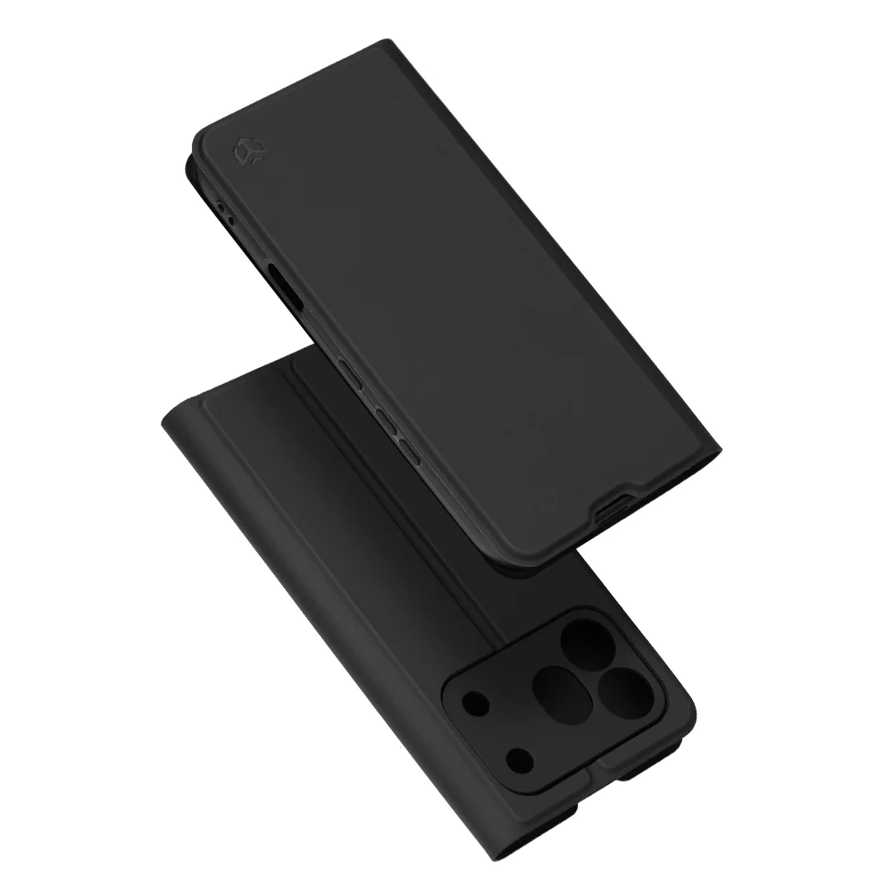 Case for Honor 600 Pro, Techsuit, Magskin Book, Black - Image 6