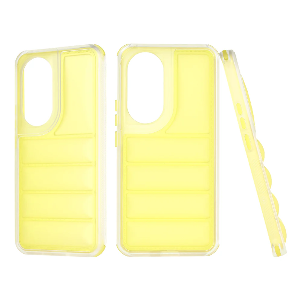 Case for Honor 90, Techsuit, Wave Shield, Yellow - Image 4