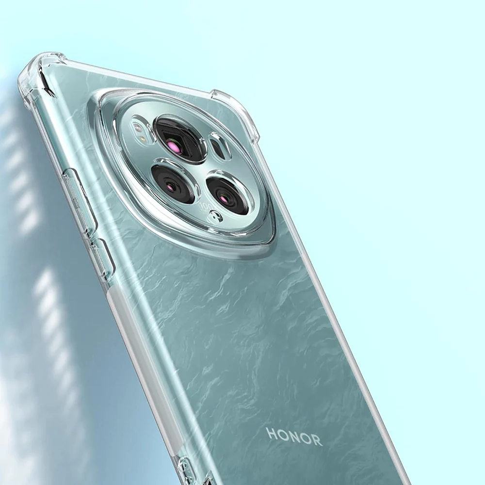 Case for Honor Magic6 Pro, Techsuit, Shockproof Clear, Transparent - Image 2