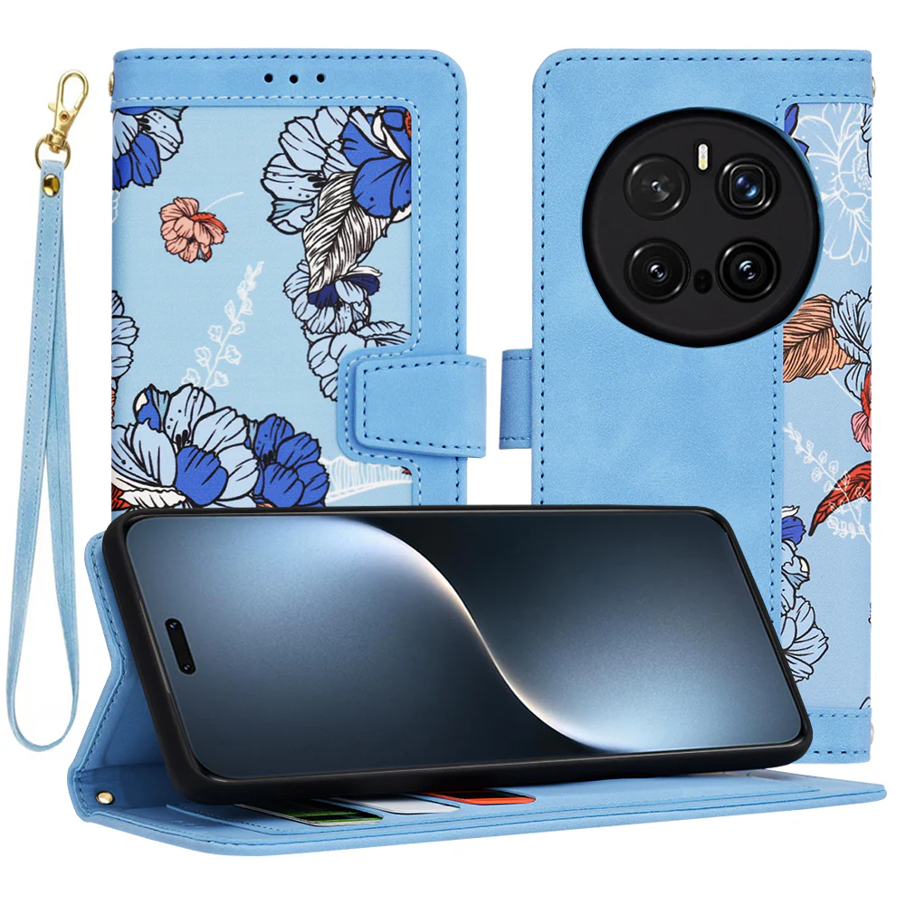 Case for Honor Magic7 Pro, Techsuit, FlipCraft, Blue