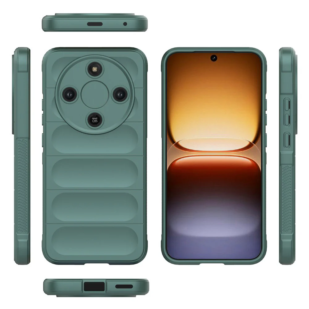 Case for Honor Magic8 Lite, Techsuit, Magic Shield, Green - Image 5