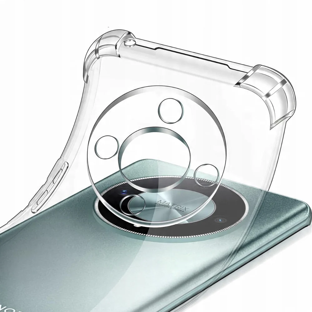 Case for Honor Magic8 Lite, Techsuit, Shockproof Clear, Transparent - Image 2
