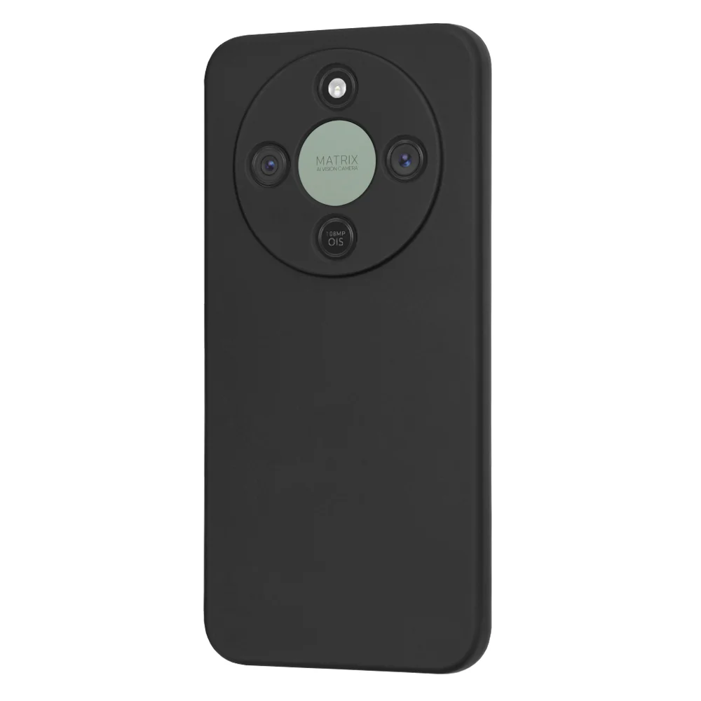 Case for Honor Magic8 Lite, Techsuit, SoftFlex, Black - Image 3