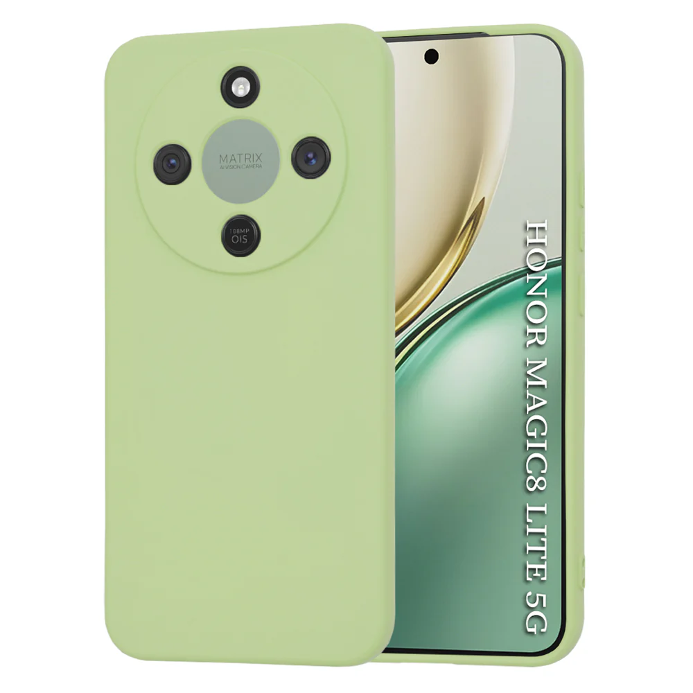 Case for Honor Magic8 Lite, Techsuit, SoftFlex, Matcha