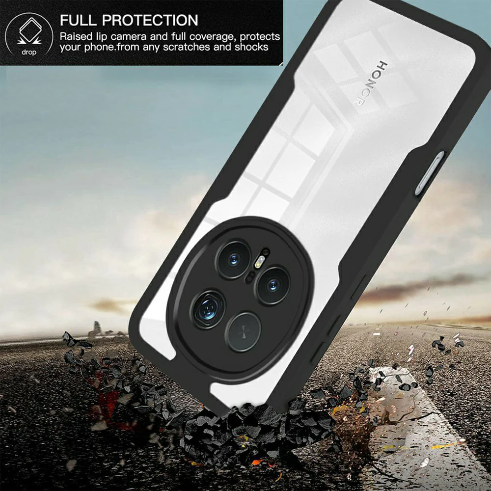 Case for Honor Magic8 Pro, Techsuit, ColorVerse 360, Black - Image 4