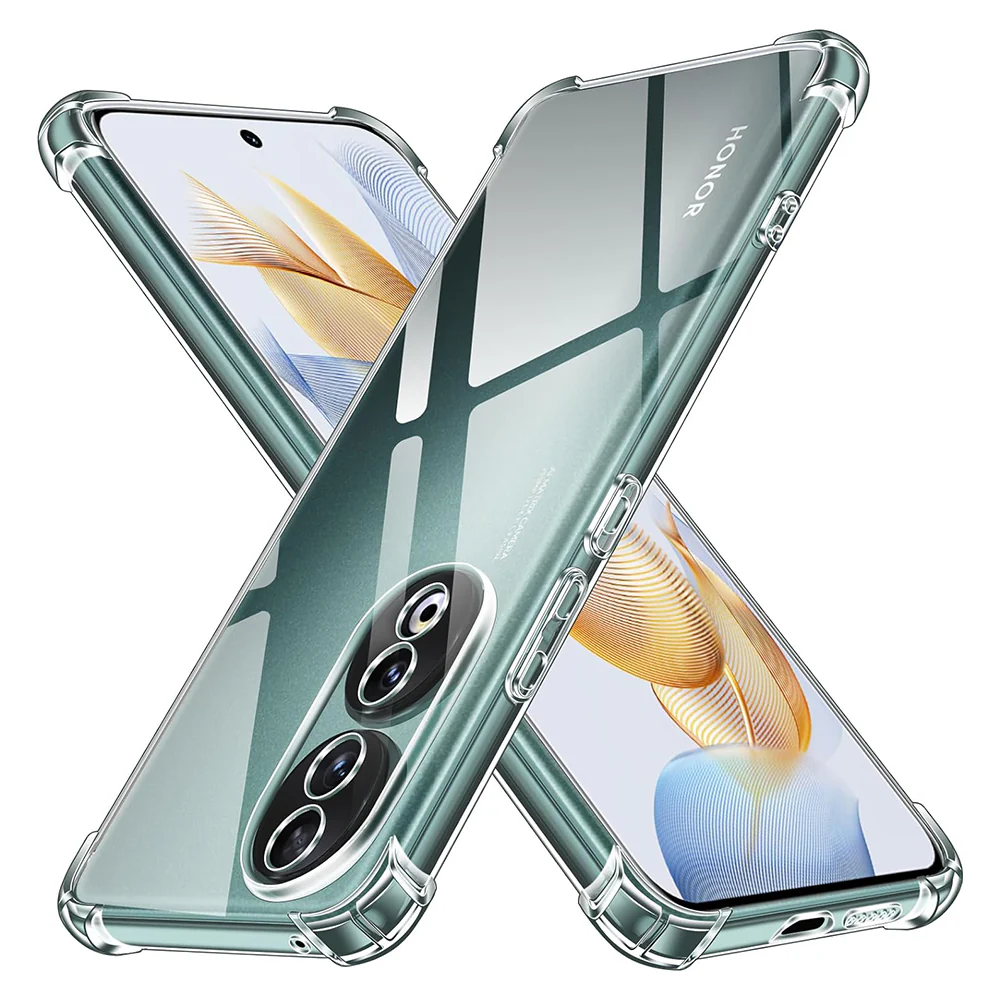 Case for Honor Magic8 Pro, Techsuit, Shockproof Clear, Transparent