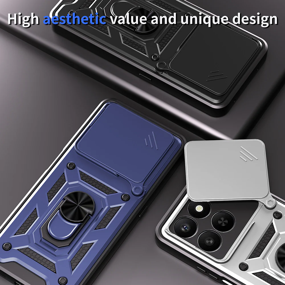 Case for Honor X5c Plus, Techsuit, CamShield, Green - Image 2