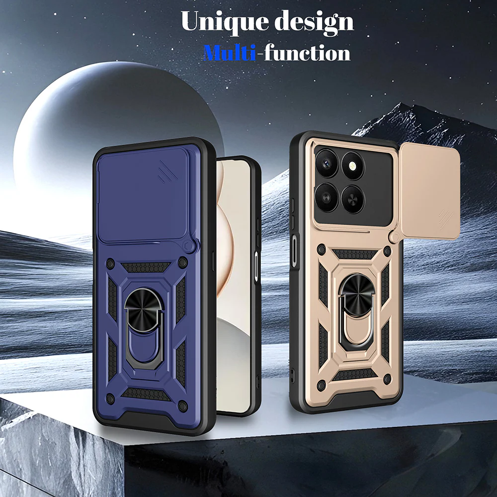 Case for Honor X5c Plus, Techsuit, CamShield, Green - Image 6