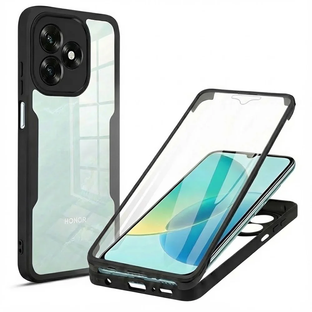 Case for Honor X5c Plus, Techsuit, ColorVerse 360, Black