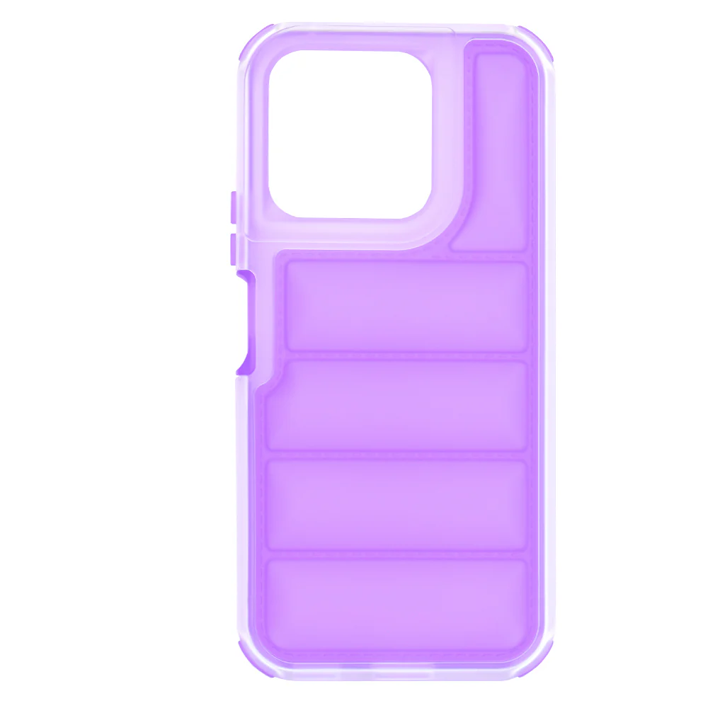 Case for Honor X8b, Techsuit, Wave Shield, Purple - Image 2