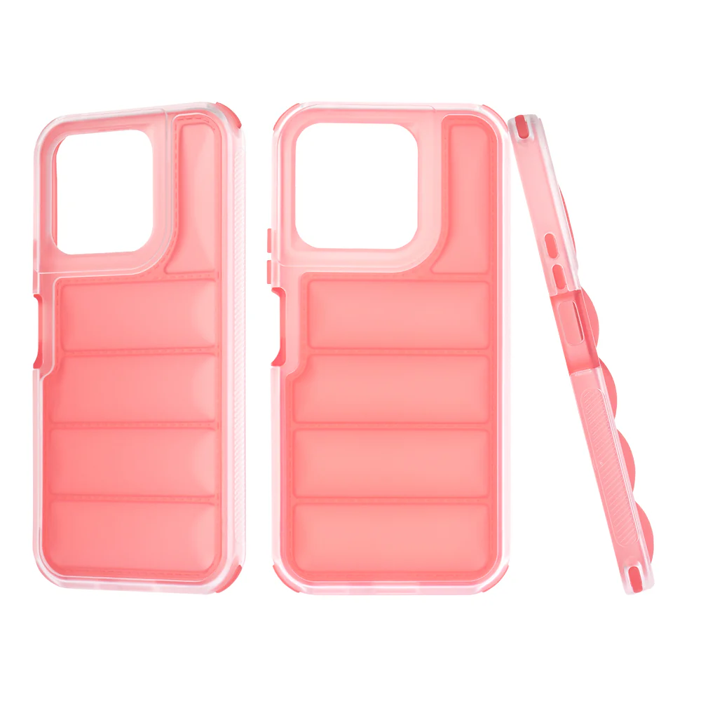 Case for Honor X8b, Techsuit, Wave Shield, Red - Image 4