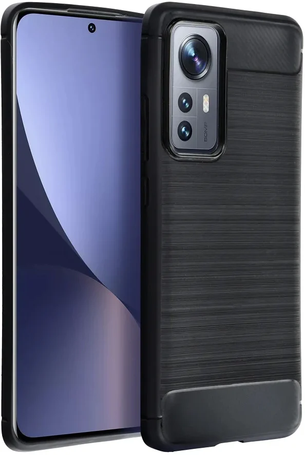 Case for Honor X8c, OEM, Carbon, Black - Image 2