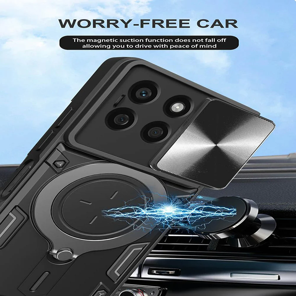 Case for Honor X8c, Techsuit, CamGuard Pro, Blue - Image 4