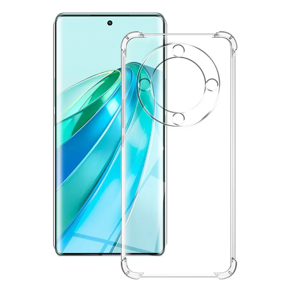 Case for Honor X9a, Techsuit, Shockproof Clear, Transparent - Image 4