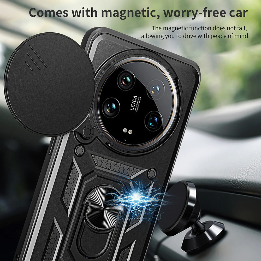 Case for Honor X9c / Magic7 Lite, Techsuit, CamShield, Black - Image 5