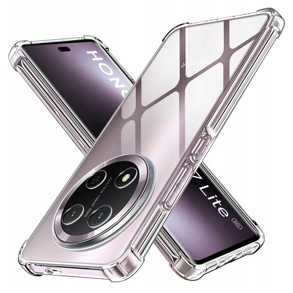 Case for Honor X9c / Magic7 Lite, Techsuit, Shockproof Clear, Transparent