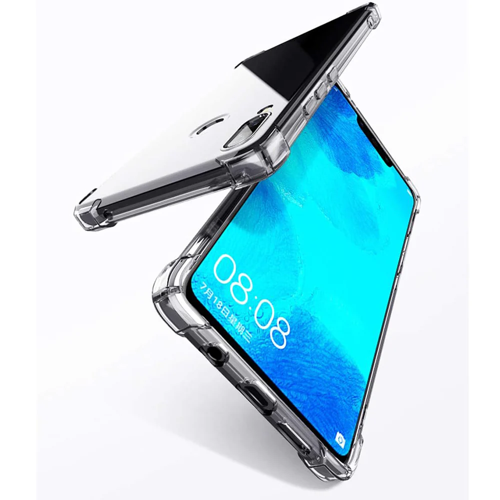Case for Huawei Mate 20 Pro, Techsuit, Shockproof Clear, Transparent - Image 4